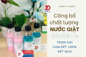 công bố chất lượng nước giặt