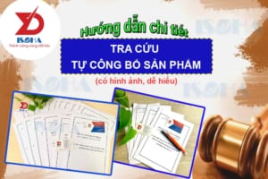 Cách tra cứu bản tự công bố sản phẩm online