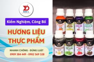 Kiểm nghiệm và công bố Hương liệu thực phẩm hanh, đúng quy định