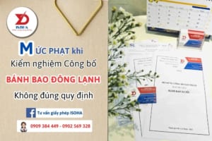 Thủ tục kiểm nghiệm và công bố chất lượng Bánh bao đông lạnh