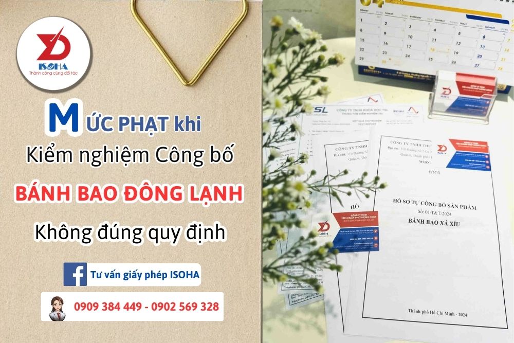 Thủ tục kiểm nghiệm và công bố chất lượng Bánh bao đông lạnh