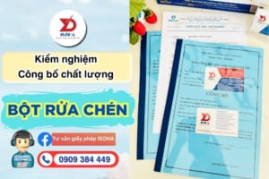 Công bố Bột rửa chén nhanh, đúng luật định