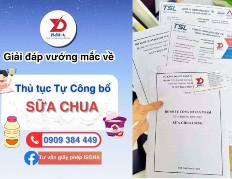 công bố sản phẩm Sữa chua: Giải đáp vướng mắc thường gặp