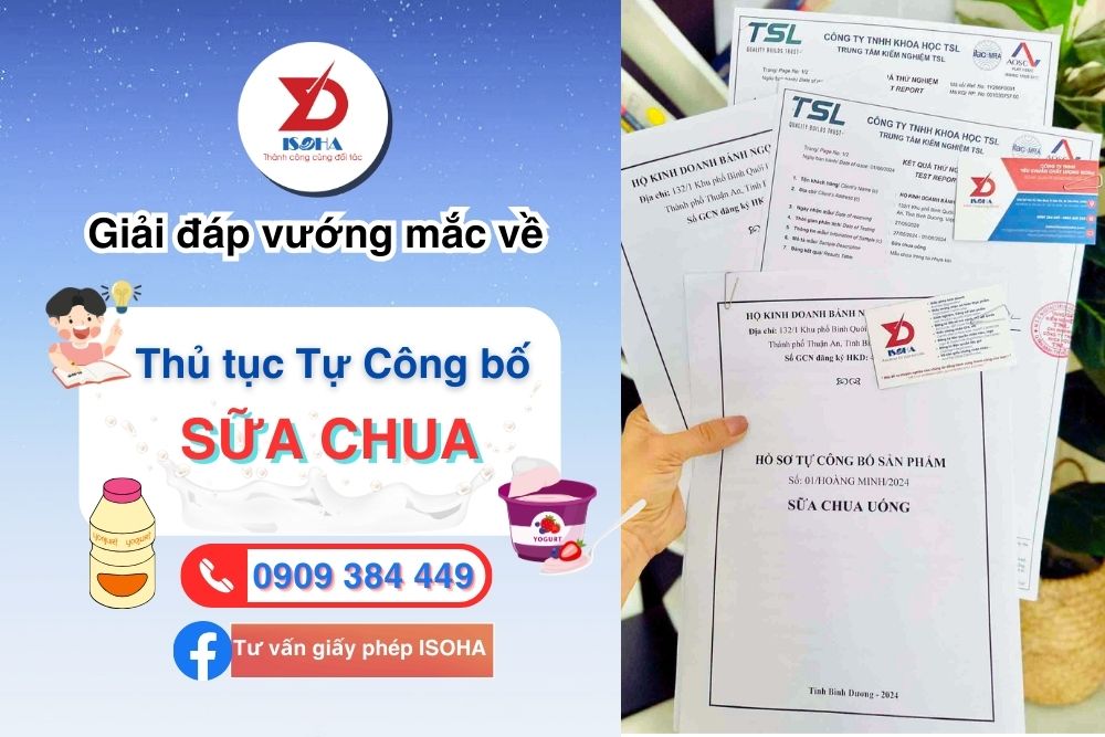 công bố sản phẩm Sữa chua: Giải đáp vướng mắc thường gặp