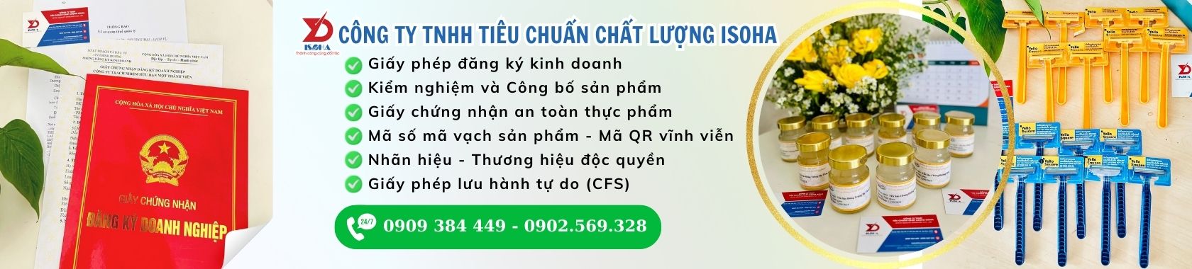 Dịch vụ tư vấn giấy phép ISOHA