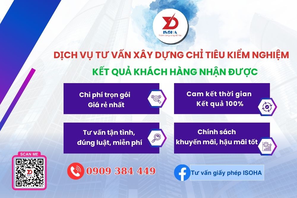 Kết quả khách hàng nhận được từ dịch vụ kiểm nghiệm sản phẩm của ISOHA