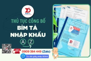 Thủ tục công bố TÃ BỈM nhập khẩu: từ A đến Z