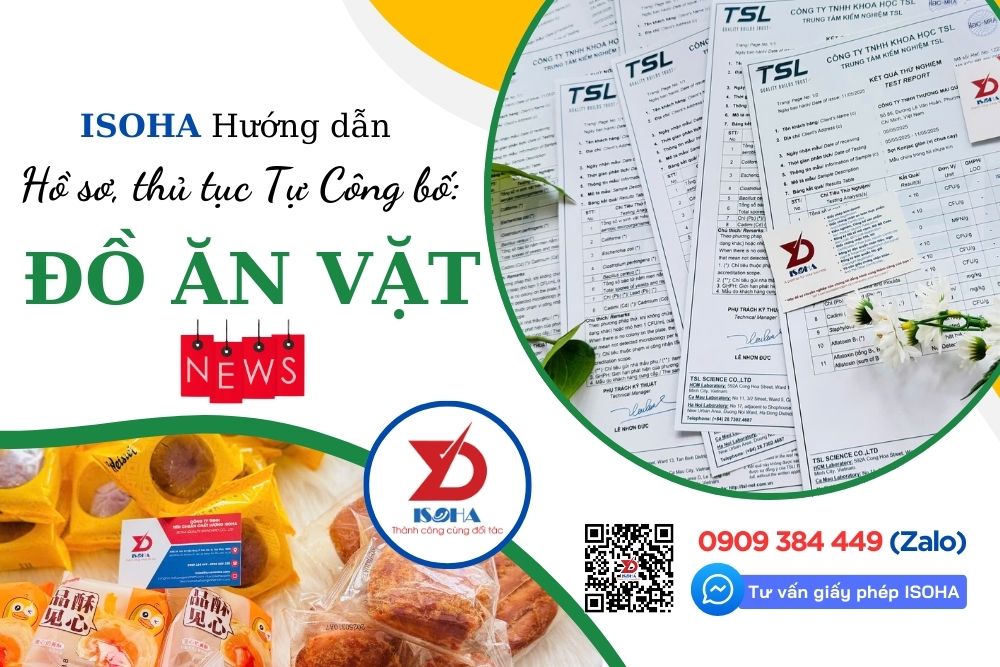 Hồ sơ thủ tục Tự công bố Đồ ăn vật